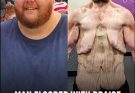 Internet praises man for 360lb weight loss